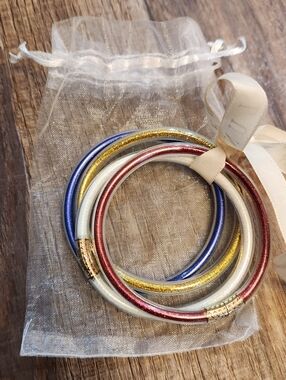 Plunder Design Fashion Jewelry Yankee Doodle Darlin Tube Bracelet Set